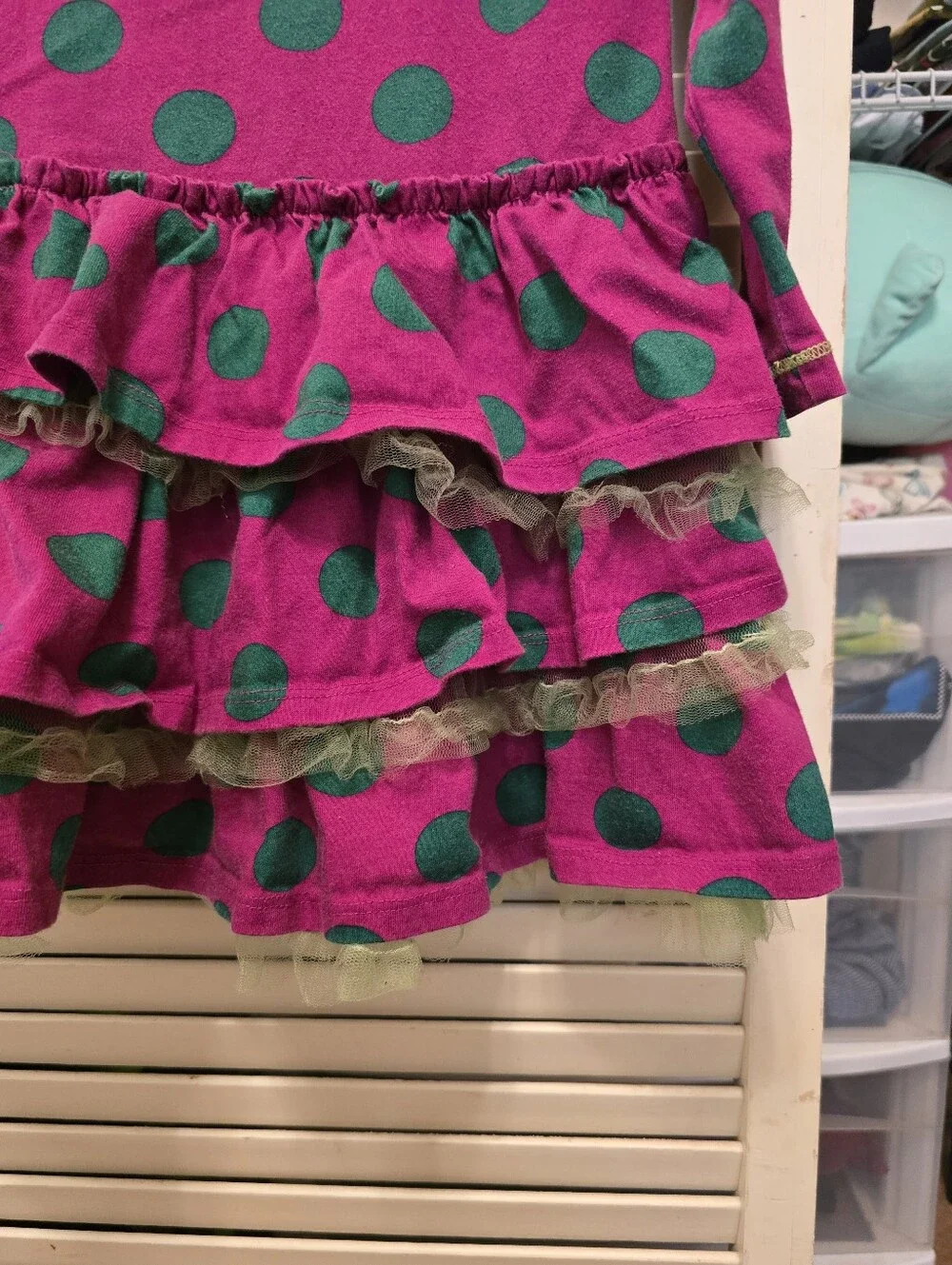 Hanna Anderson Ruffle Party Dress